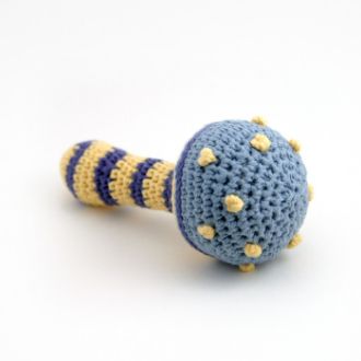 Knitted Baby Rattle resmi