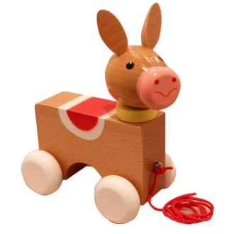Donkey Pull-Along Toy  resmi